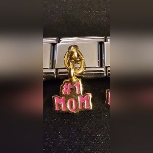 #1 Mom Italian  Charm